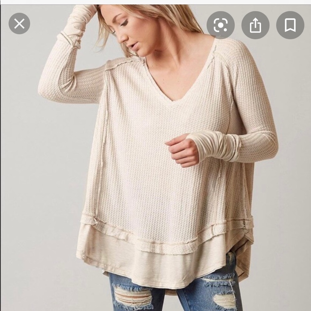 Free People Laguna thermal top XS